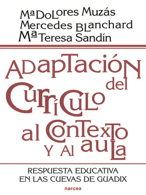 cover image of Adaptación del currículo al contexto y al aula